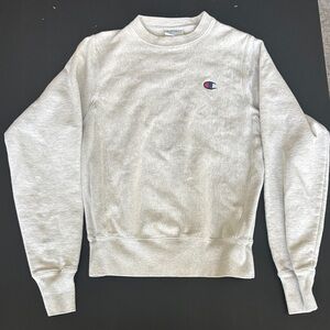 Champion Vintage Gray Women's Crewneck Sweater